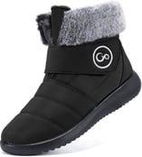 Aomigoct Women Winter Snow Boots