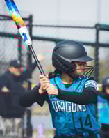 Photo of 10U softball player