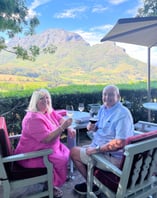 Guests at Delaire Graff in Stellenbosch