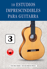 Libro para aprender a tocar la guitarra. 10 estudios imprescindibles de guitarra