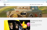 Car travel service website for Happy Cabz in Vijayawada by Suvarna Visions