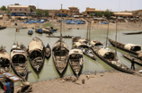 Barcos en Malí