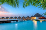 Resort en Maldivas.