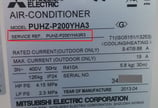 a label on a label of a machine