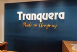 Letras corporeas "Tranquera"