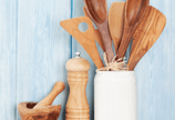 premium kitchenware made out of natural wood by art of kitchen