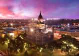 Denton City at Night