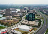Irving City Aerial View