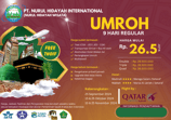 harga paket biaya umroh september oktober november 2024