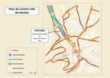 plan centre ville de Morlaix