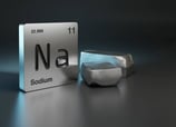 a metal block with a small metal block with a small metal block