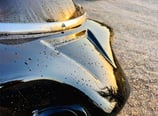 hydrophobic surface from ceramic coating at propolish Motorcycle Detailing Norfolk County