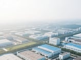 Aerial photos of the factory