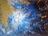 Unis vers -70x50 -75 € - peinture acrylique 2024