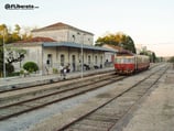 Estação de Cantanhede linha da Beira Alta ano 2002