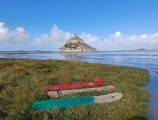 Mont Saint Michel kite wing normandie camp