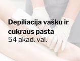 Depiliacijos vašku ir cukrumi kursai