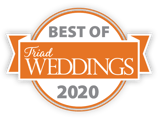 Updo's Studio won Triad Wedding's Best of 2020 award.