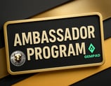 a sign that says ambassador program