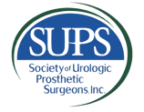 SUPS logo, urologic prosthetic surgery, expert penile implants, professional urology standards