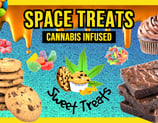 Cannabis Space brownies, cookies and muffins