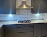 kitchen tiling carried out oon home in worcester by axm plumbing