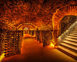 Cellars of Champagne in Epernay France