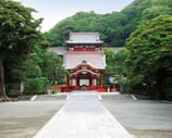 Japanese temple entrance Kamakura