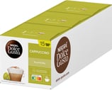 a box of coffee beans and a cup of coffee