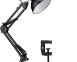 a lamp that is sitting on a table