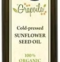 a bottle of sunflower oil