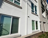 luxury apartment stucco walls