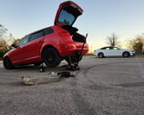 New car receiving a pre purchase inspection