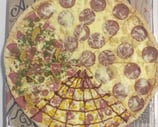 Pizza mixta en Delipizza
