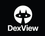 a black and white logo with a cat
