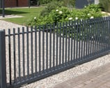 Aluminum fence installation Parrish Florida E&H Straightline 