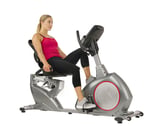 riding recumbent bike