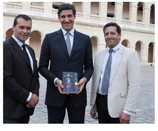 Invalides - Martial et son frère Nicolas avec Jean Christophe Napoléon 