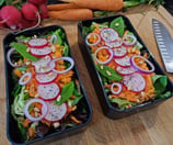 salade bio aux légumes du jardin