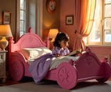 Girls pink coach bed [aid link.
