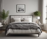 King Size Bed With Mattress affiliate link.