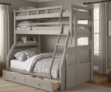 Twin over twin bunk beds