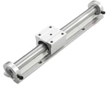 Router sled linear rail
