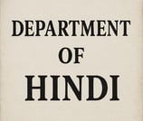 Department of Hindi