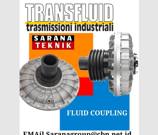 PT. Sarana Teknik menjual berbagai merek fluid coupling, termasuk Transfluid, Falk, KTR, Rexnord, Fl