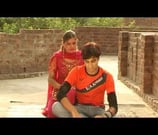Naghman Saleem During Shoot of Punjabi Drama (Latri 2008) as an actor,editor & Director