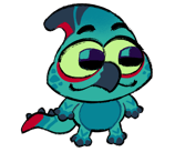 Sasha's Mascot - Parasaurolophus