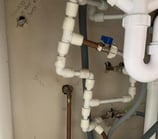 New stopcock installation carried out by local plumbers in Malvern
