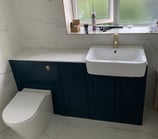 Bathroom fitting project carried out by local plumbers in Pershore