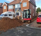 Topsoil supply for landscaping job in Oldbury